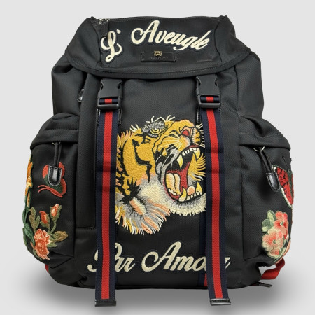 Gucci Zaino in Nylon L'Aveugle Par Amour