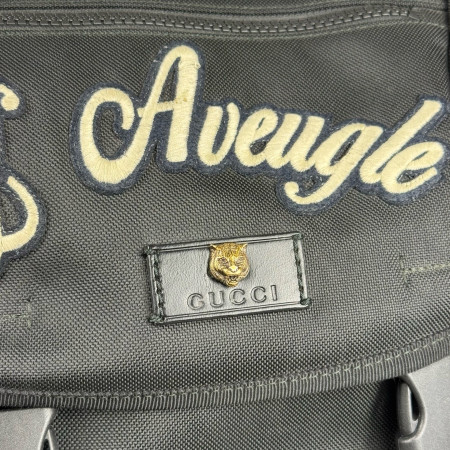 Gucci Zaino in Nylon L'Aveugle Par Amour