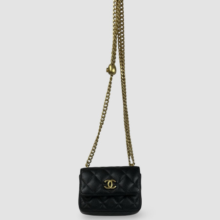 Chanel Micro Flap Caviar