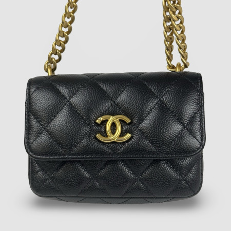 Chanel Micro Flap Caviar