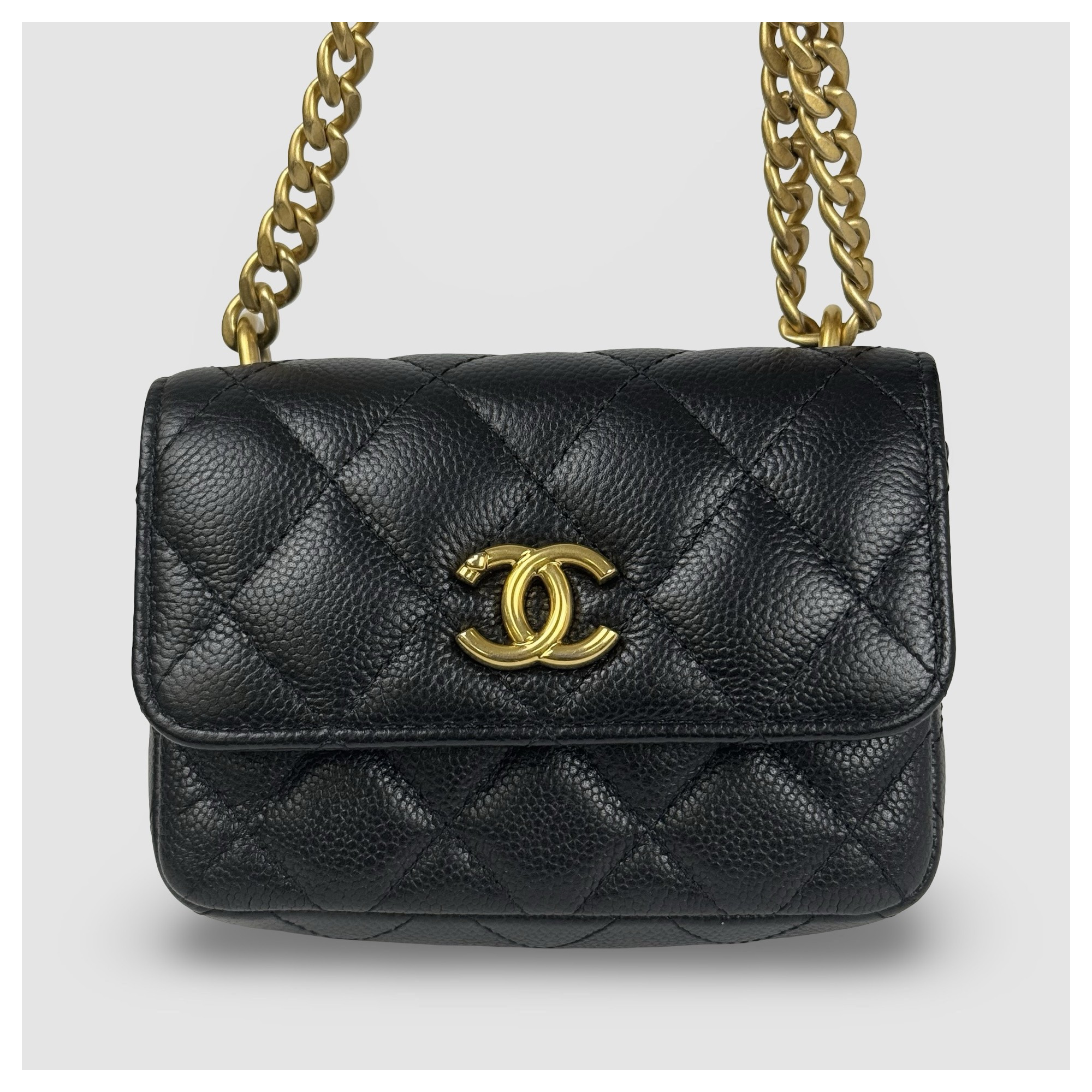 Chanel Micro Flap Caviar