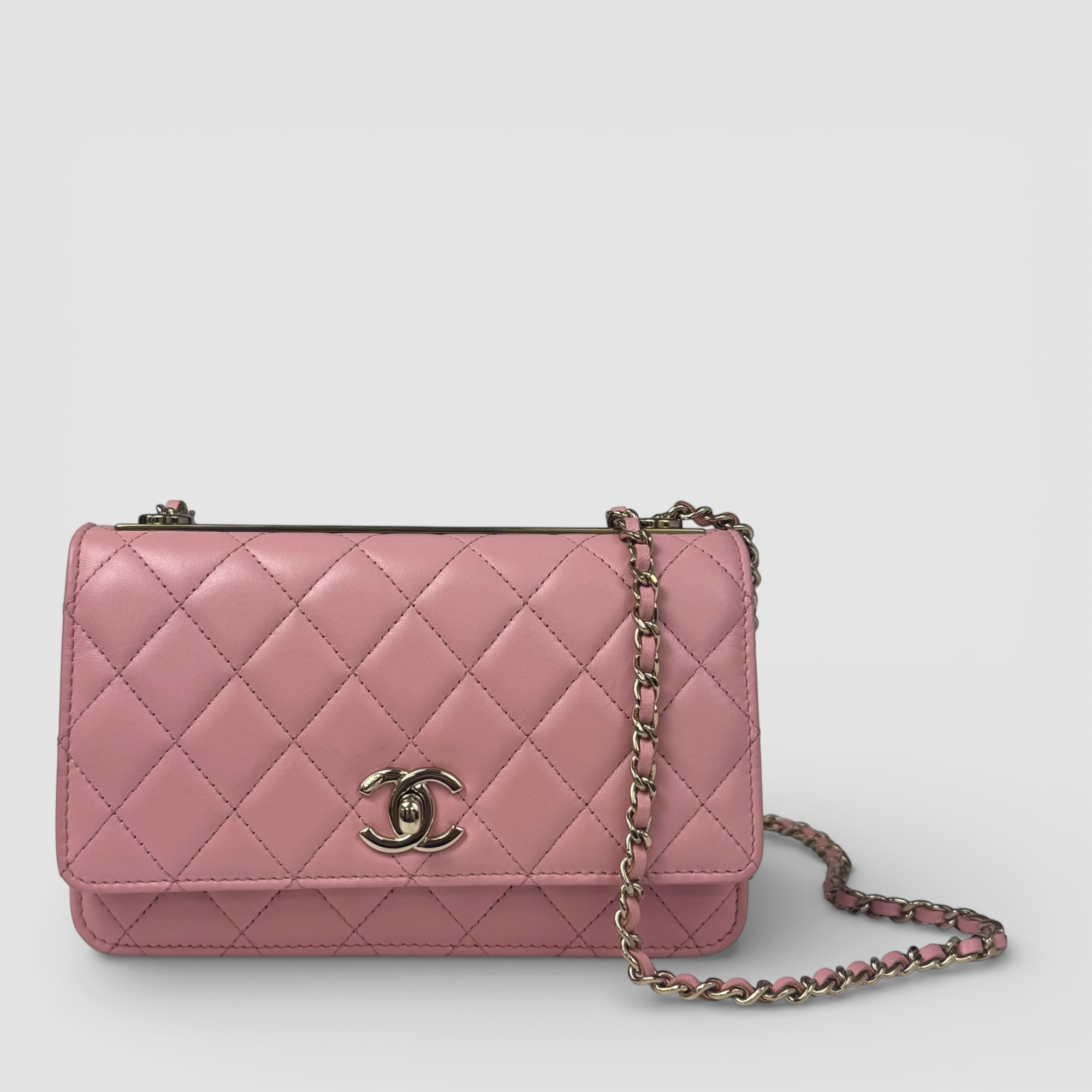 Chanel Wallet On Chain Trendy CC