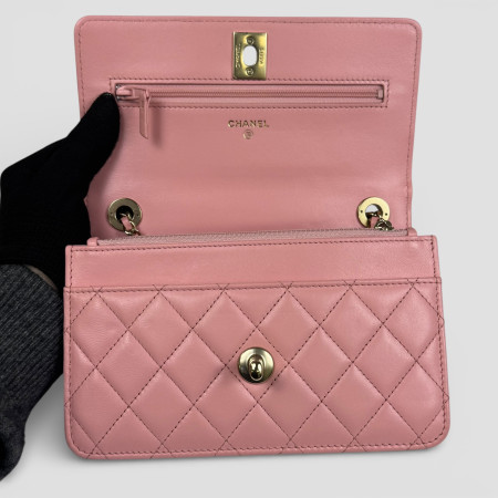 Chanel Wallet On Chain Trendy CC