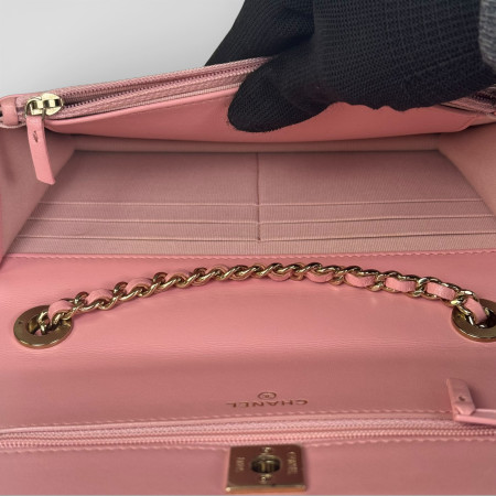 Chanel Wallet On Chain Trendy CC