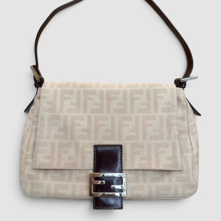 Fendi Mamma Baguette Zucca