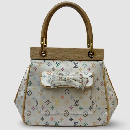 Louis Vuitton Abelia Satin Wooden x Takashi Murakami