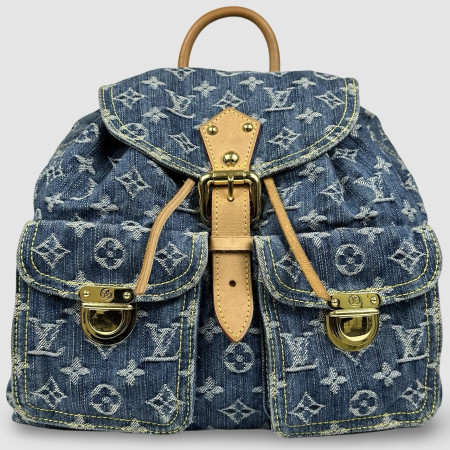 Louis Vuitton Sac A Dos GM Denim Vintage