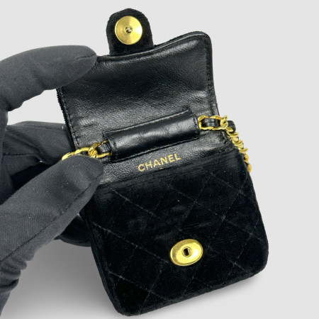 Chanel Micro Crossbody In Velluto