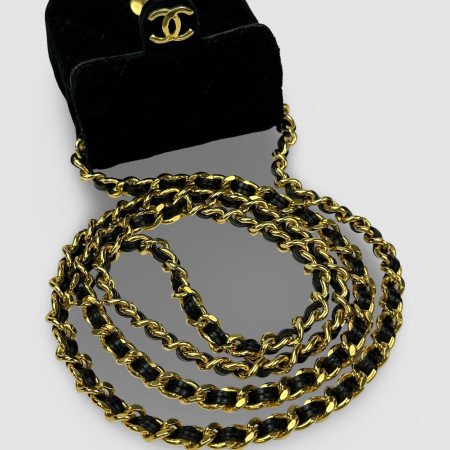 Chanel Micro Crossbody In Velluto