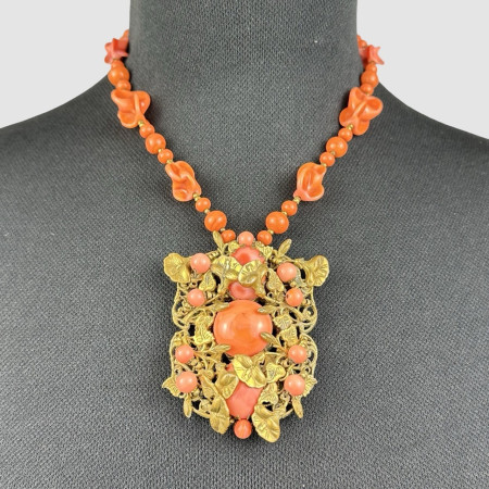 Miriam Haskell Collana Vintage