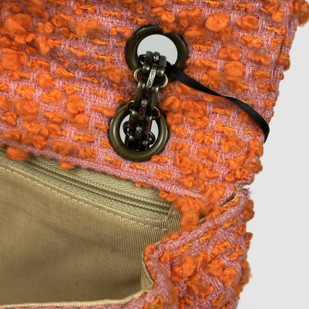 Chanel Tweed Vintage Flap