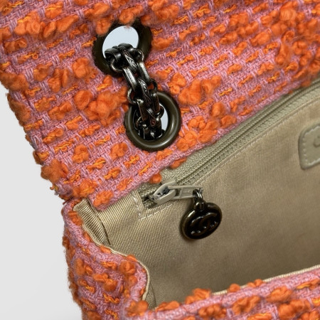 Chanel Tweed Vintage Flap